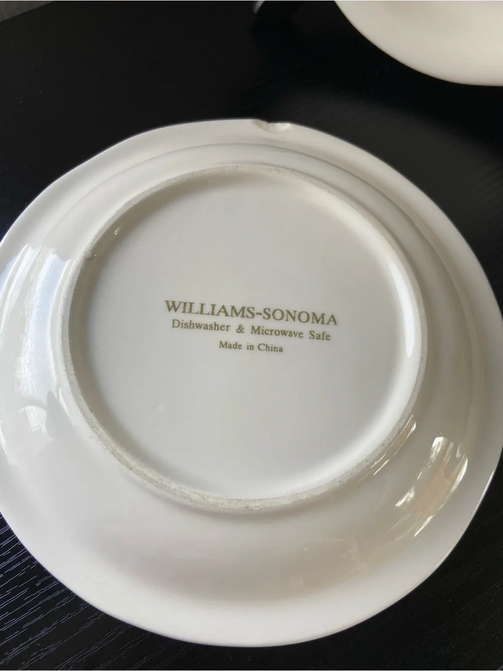 Williams Sonoma Appetizer Plates WINE Series Dishes Charcuterie Set of 4